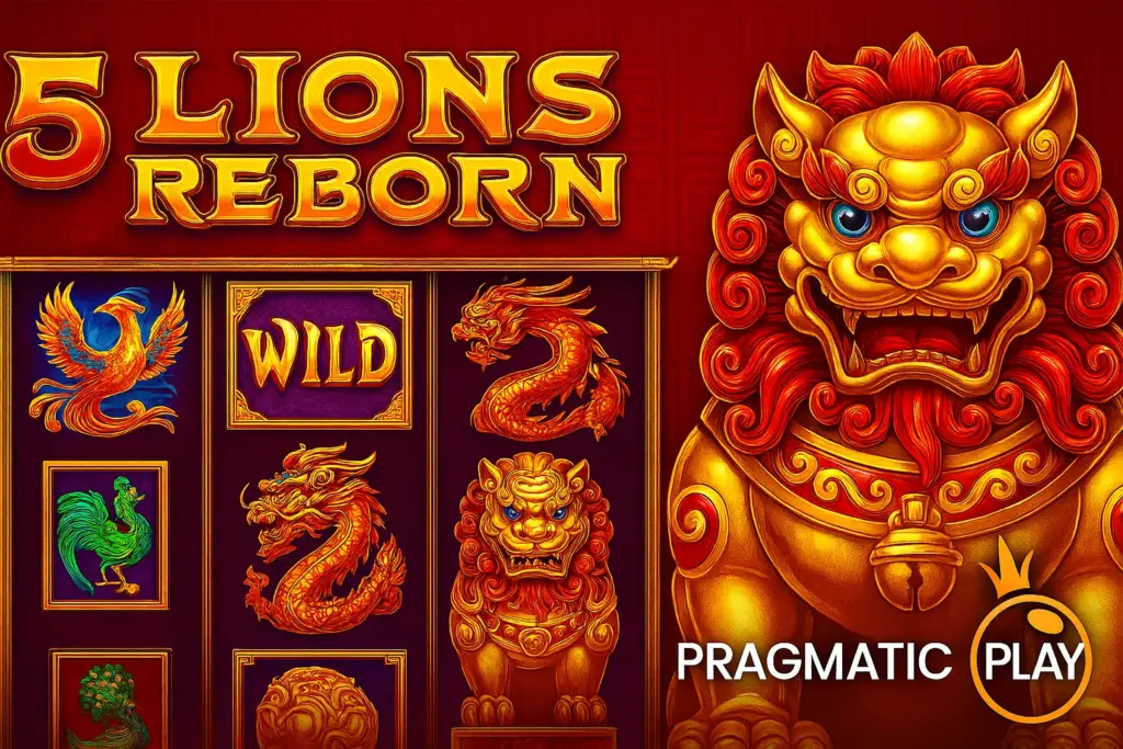 5 Lions Reborn ทดลองเล่นฟรี ไม่เสียค่าใช้จ่าย